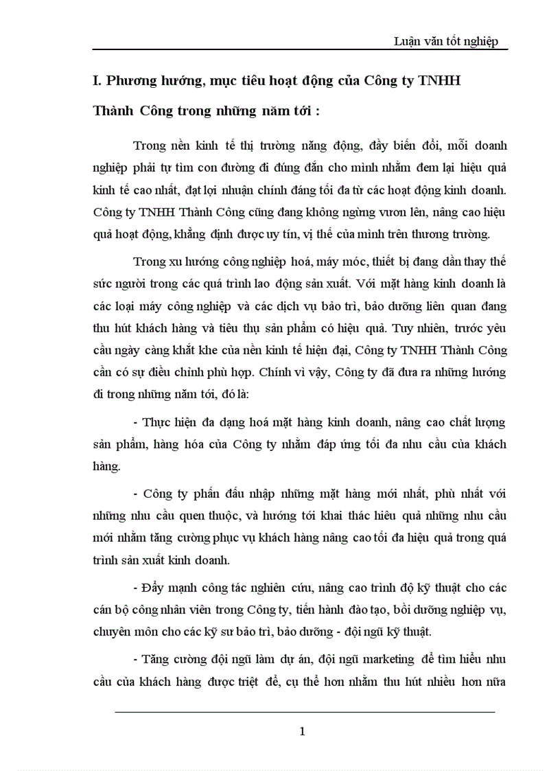 image for page Lợi nhuận và một số giải pháp chủ yếu tăng lợi nhuận tại Công ty TNHH Thành Công 1