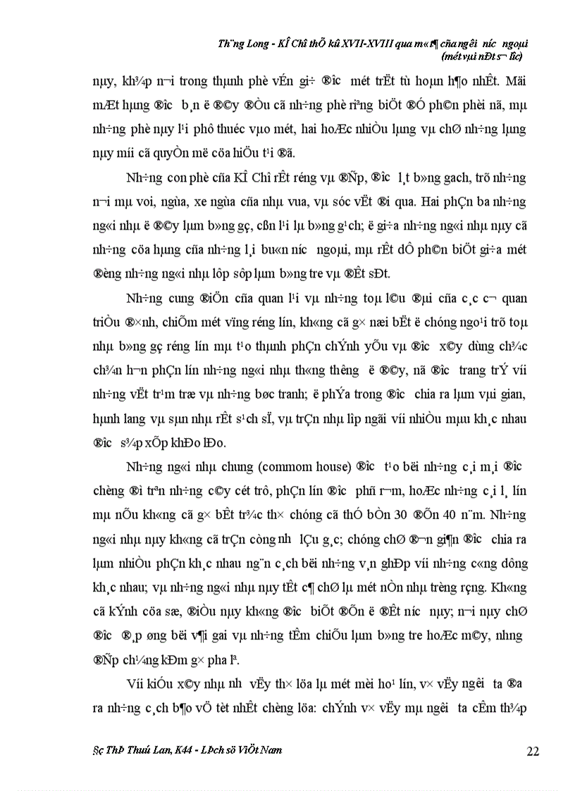 image for page Thăng Long Kẻ Chợ thế kỷ XVII XVIII qua mô tả của người nước ngoài một vài nét sơ lược 1