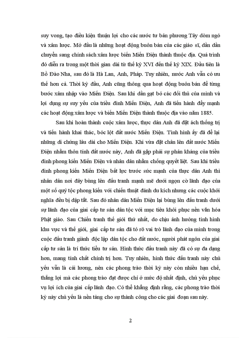 image for page Quá trình xâm nhập cai trị của thực dân Anh ở Miến Điện và hậu quả của nó từ năm 1647 đến năm 1948