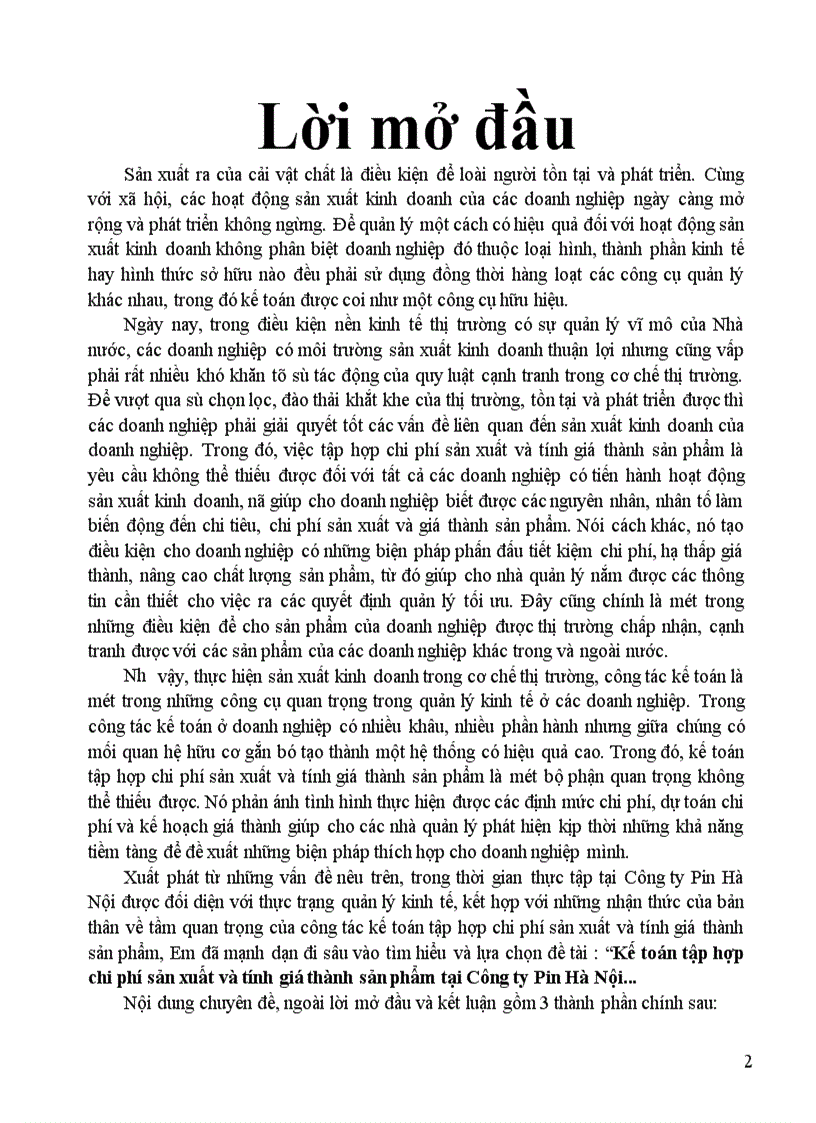 image for page Kế toán tập hợp chi phí sản xuất và tính giá thành sản phẩm 1