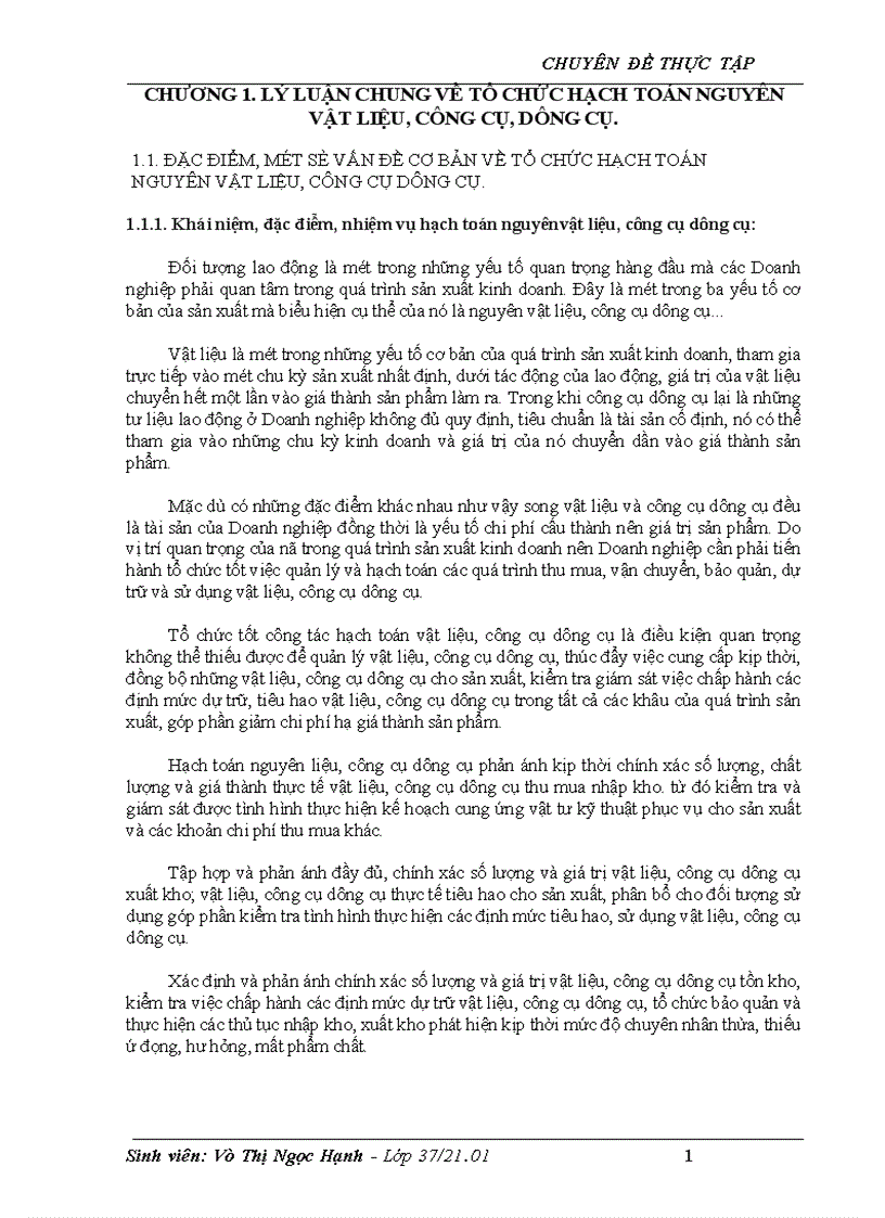 image for page Tổ chức công tác kế toán nguyên vật liệu tại công ty chế biến nông lâm sản xuất khẩu Thanh Hà