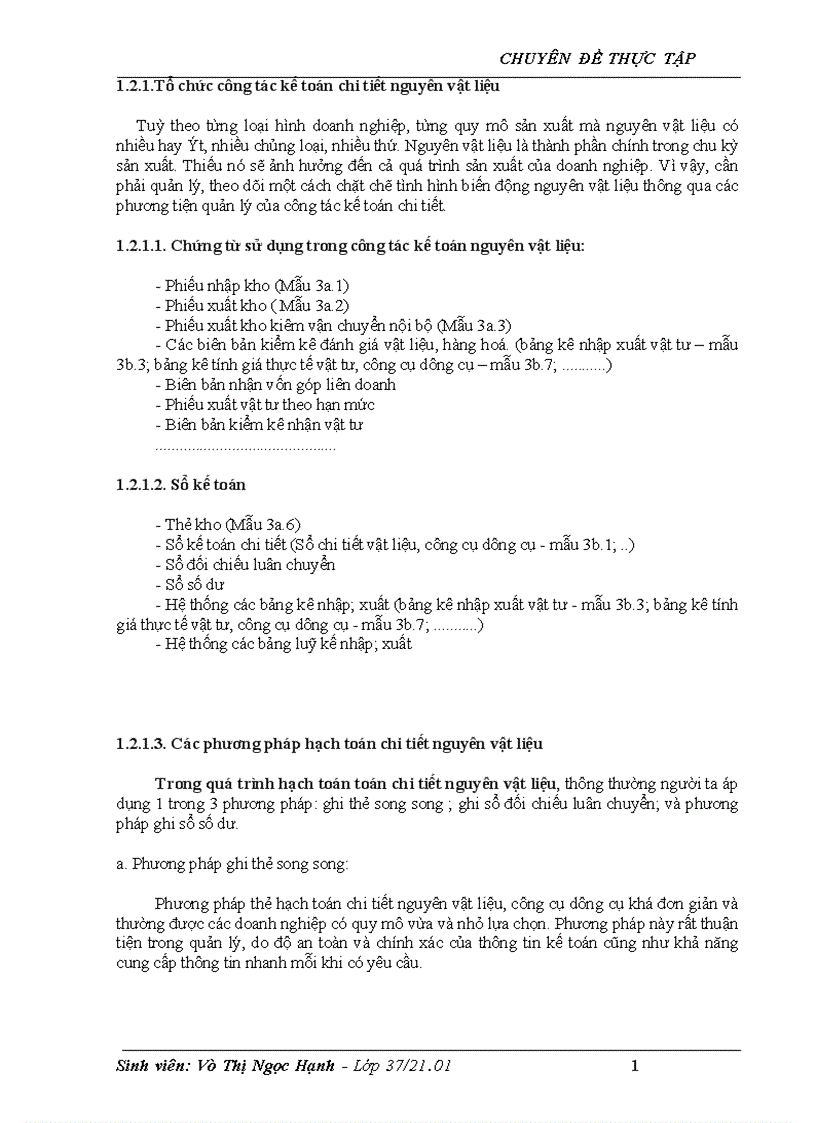 image for page Tổ chức công tác kế toán nguyên vật liệu tại công ty chế biến nông lâm sản xuất khẩu Thanh Hà