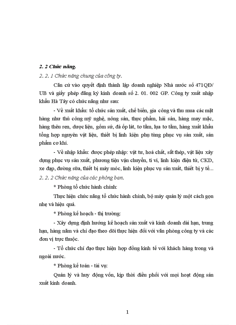 image for page Một số biện pháp Marketing nhằm nâng cao hiệu quả hoạt động xuất khẩu tại Công ty xuất nhập khẩu Hà Tây 1