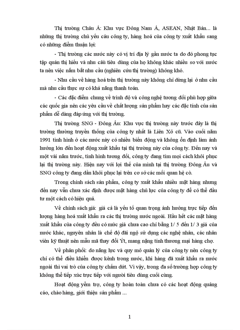 image for page Một số biện pháp Marketing nhằm nâng cao hiệu quả hoạt động xuất khẩu tại Công ty xuất nhập khẩu Hà Tây 1
