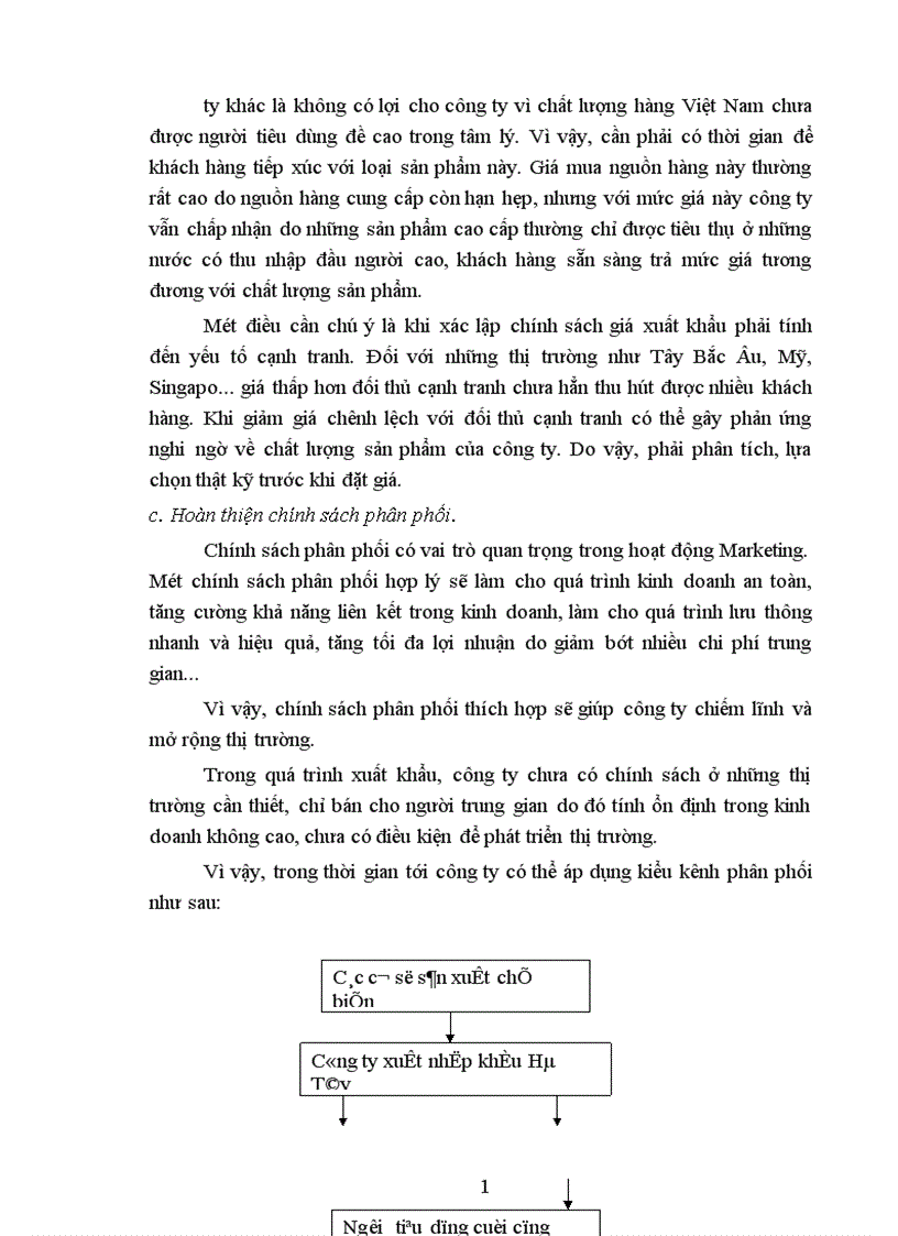 image for page Một số biện pháp Marketing nhằm nâng cao hiệu quả hoạt động xuất khẩu tại Công ty xuất nhập khẩu Hà Tây 1
