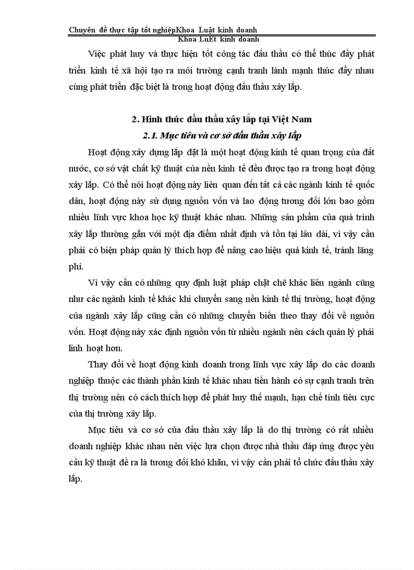 image for page Chế độ hợp đồng kinh tế về đấu thầu xây lắp thực tiễn tại Công Ty Cổ Phần Xây Dựng và Vật Tư Thiết Bị 1