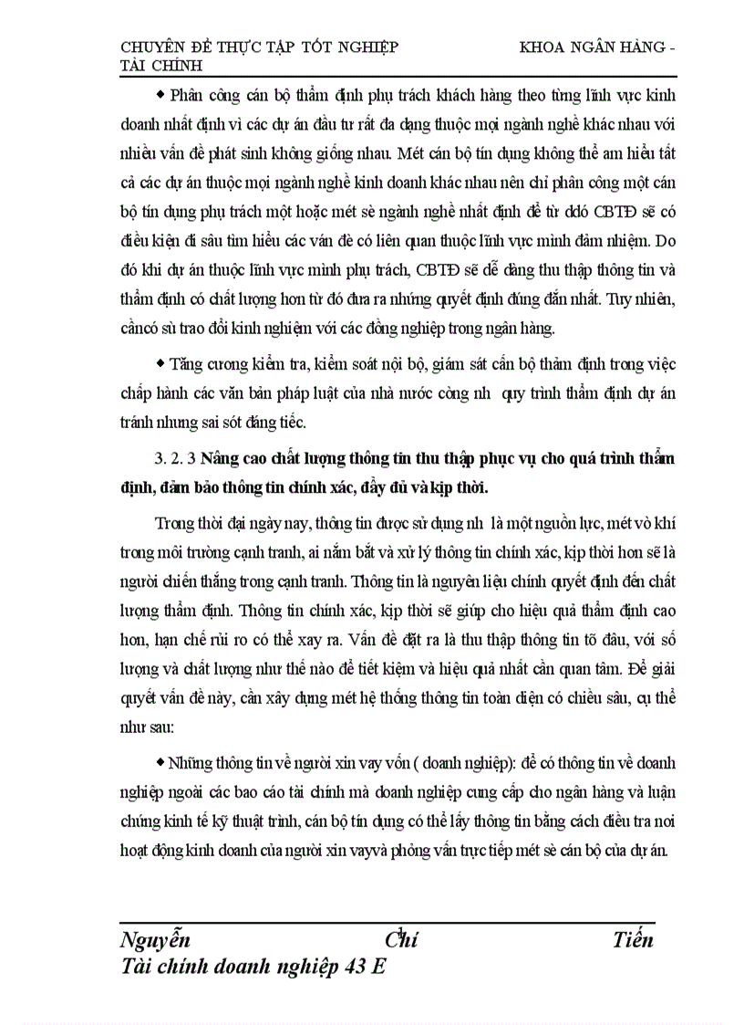 image for page Giải pháp nâng cao chất lượng thẩm định tài chính dự án đầu tư tài Chi nhánh NHNo PTNN Nam Hà Nội 1