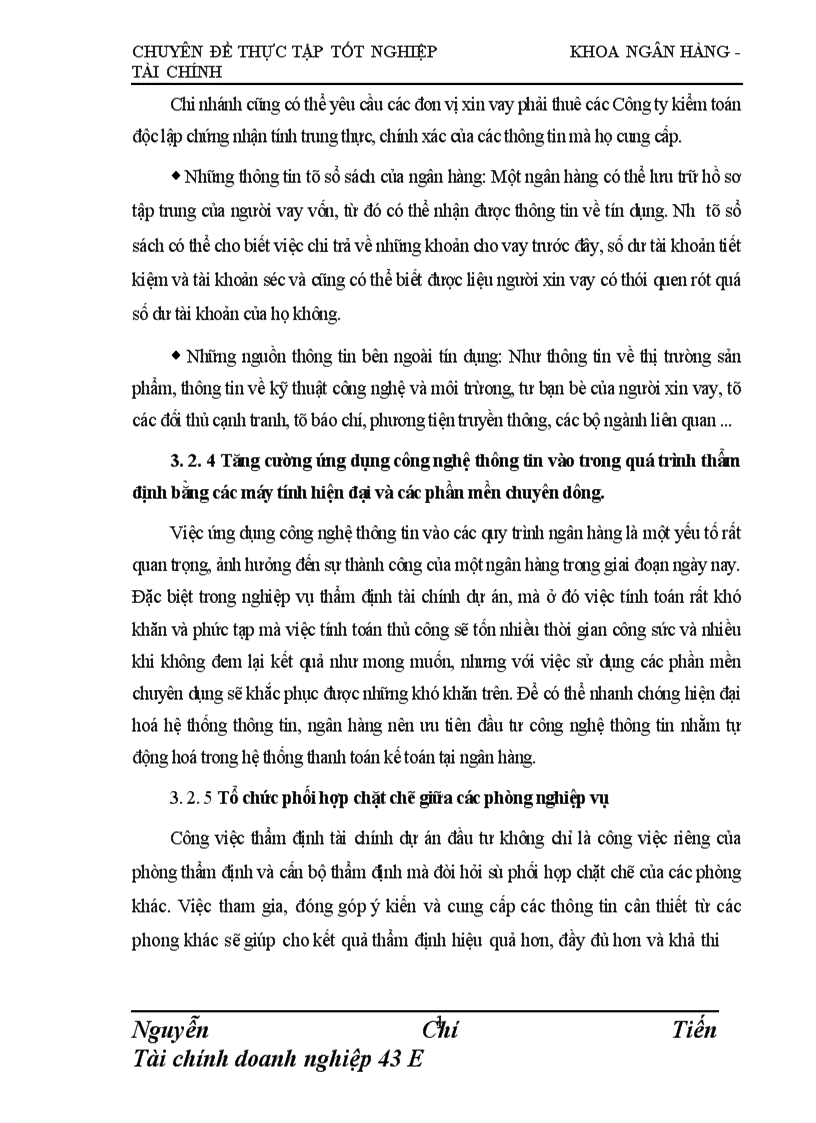 image for page Giải pháp nâng cao chất lượng thẩm định tài chính dự án đầu tư tài Chi nhánh NHNo PTNN Nam Hà Nội 1
