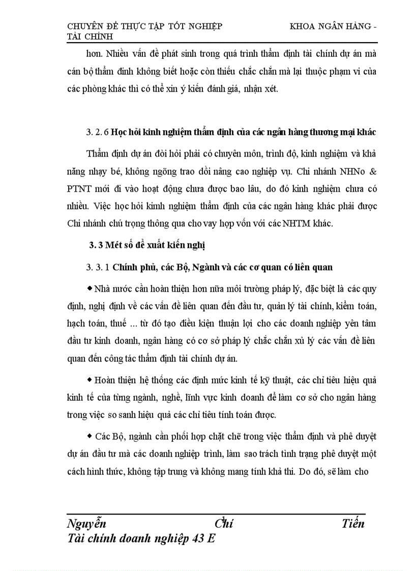 image for page Giải pháp nâng cao chất lượng thẩm định tài chính dự án đầu tư tài Chi nhánh NHNo PTNN Nam Hà Nội 1