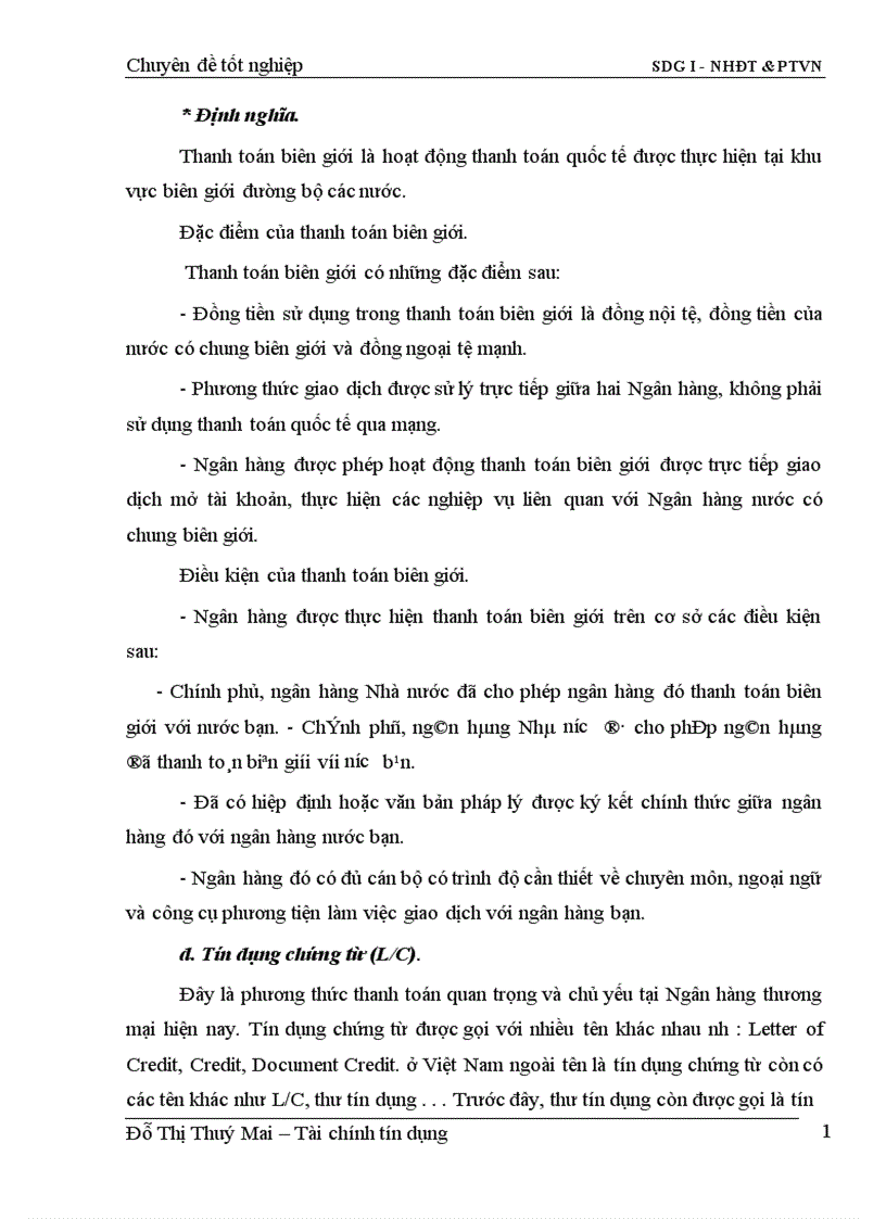 image for page Hoạt động thanh toán quốc tế theo phương thức tín dụng chứng từ 1