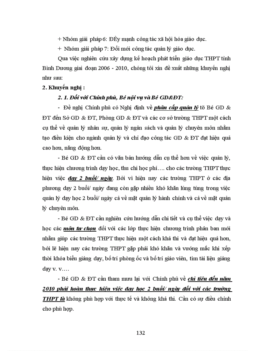 image for page Xây dựng kế hoạch phát triển giáo dục trung học phổ thông tỉnh Bình Dương giai đoạn 2006 2010