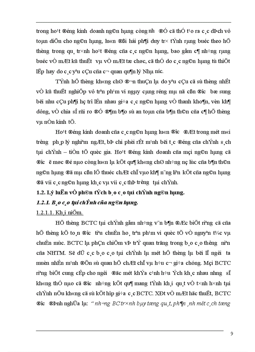 image for page Phân tích báo cáo tài chính ở Techcombank thực trạng và giải pháp 1