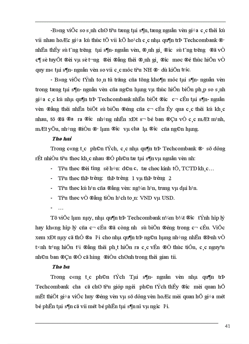 image for page Phân tích báo cáo tài chính ở Techcombank thực trạng và giải pháp 1