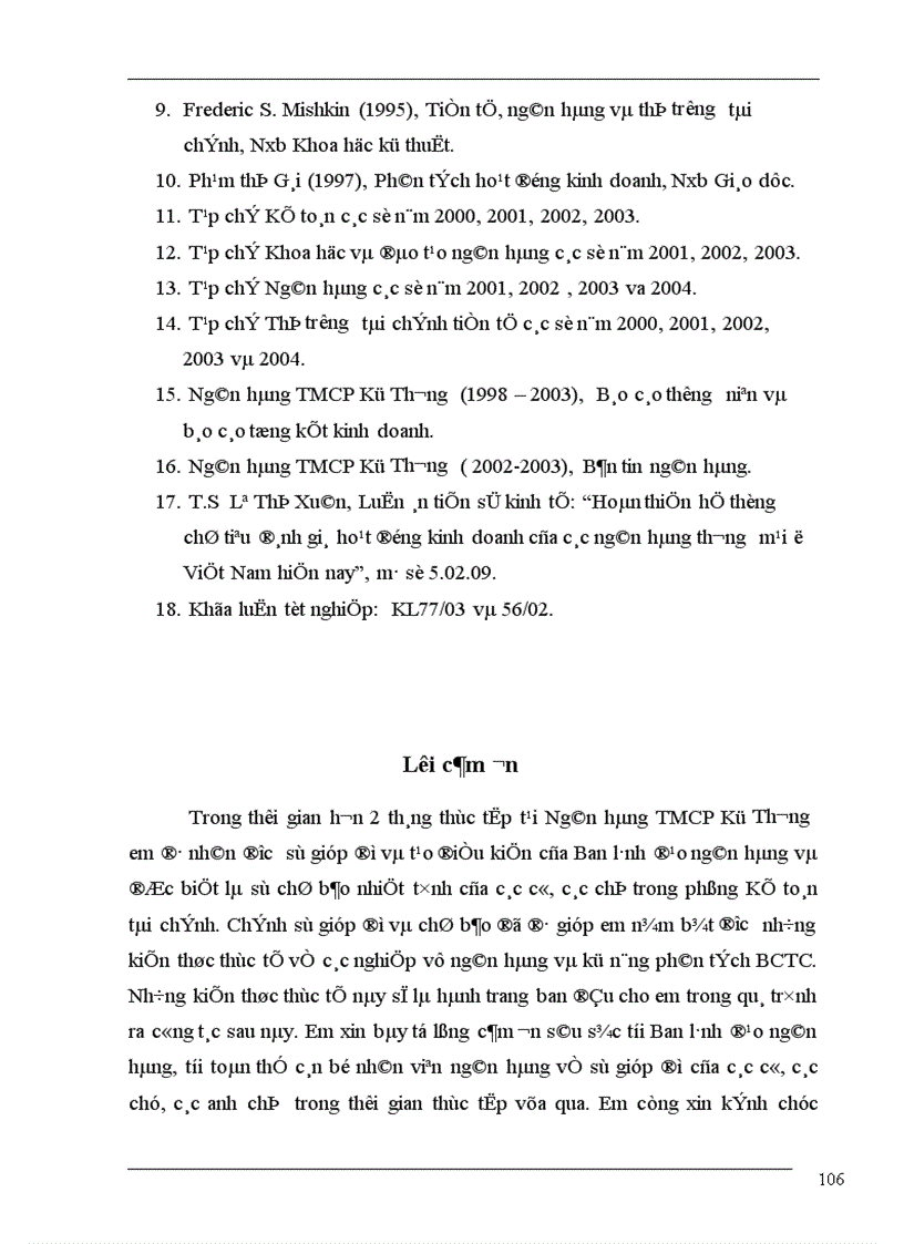 image for page Phân tích báo cáo tài chính ở Techcombank thực trạng và giải pháp 1
