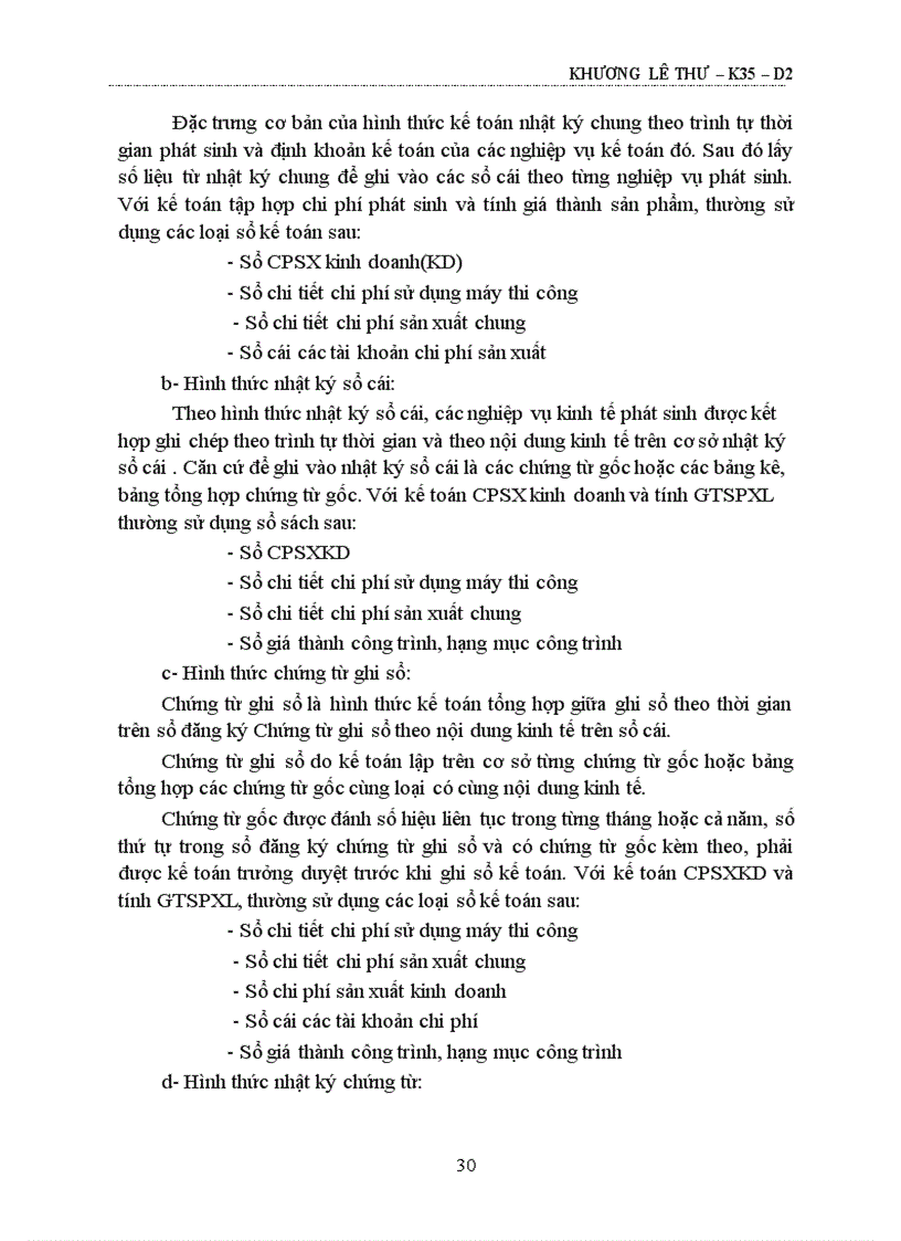image for page Hoàn thiện kế toán chi phí và tính giá thành tại Công ty Sông Đà 11 Tổng công ty Sông Đà 1