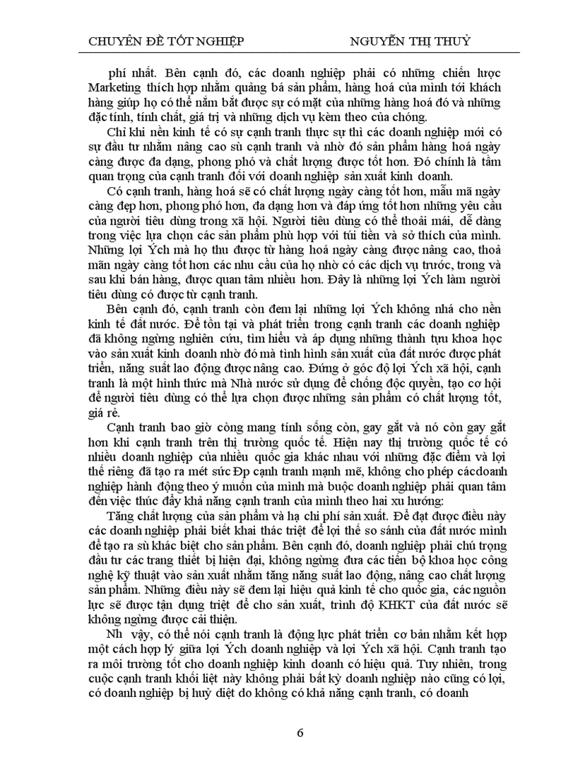 image for page Sức cạnh tranh và các giải pháp nâng cao sức cạnh tranh của Công ty may xuất khẩu trong thị trường quốc tế 1