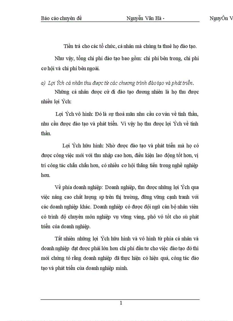 image for page Nâng cao hiệu quả công tácđào tạo và phát triển nguồn nhân lực tại Công ty Sông Đà I 1