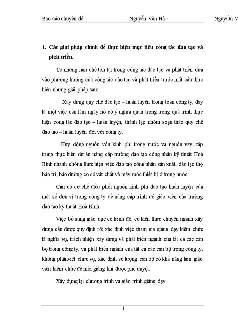 image for page Nâng cao hiệu quả công tácđào tạo và phát triển nguồn nhân lực tại Công ty Sông Đà I 1