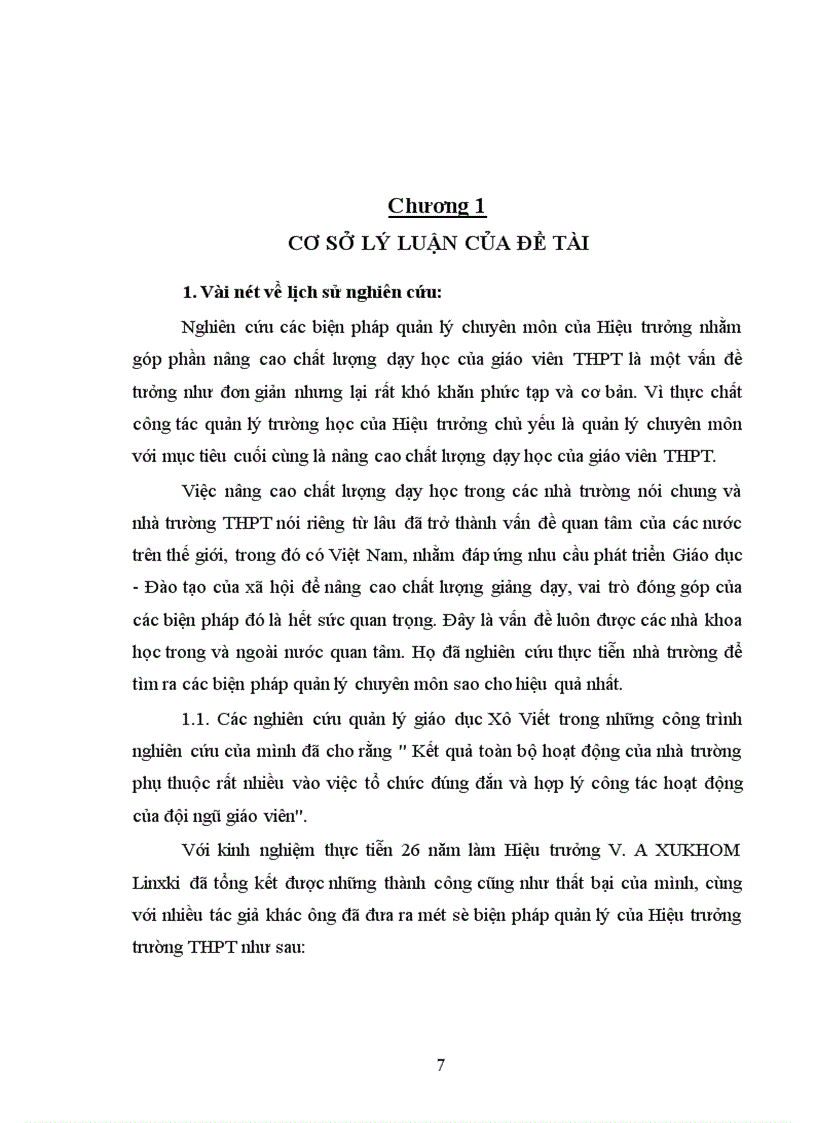 image for page Một số biện pháp quản lý chuyên môn của Hiệu trưởng nhằm nâng cao chất lượng dạy học của giáo viên THPT huyện Chương Mỹ tỉnh Hà Tây 1