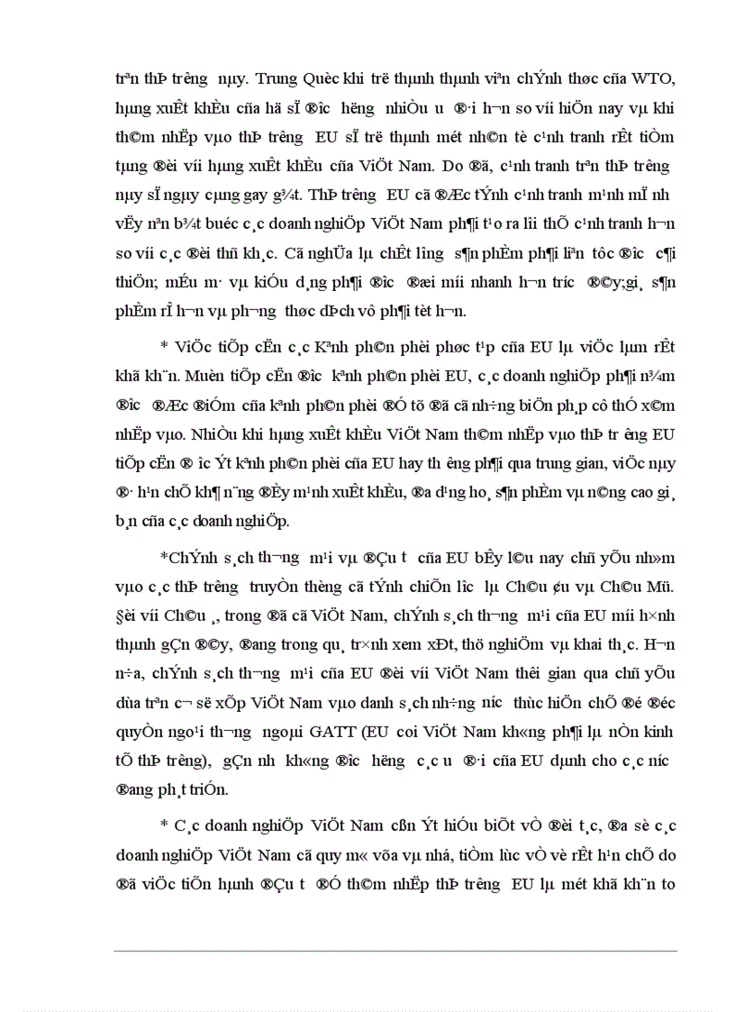 image for page Tự do hóa trong EU và khả năng thâm nhập thị trường EU của hàng hoá Việt Nam 1