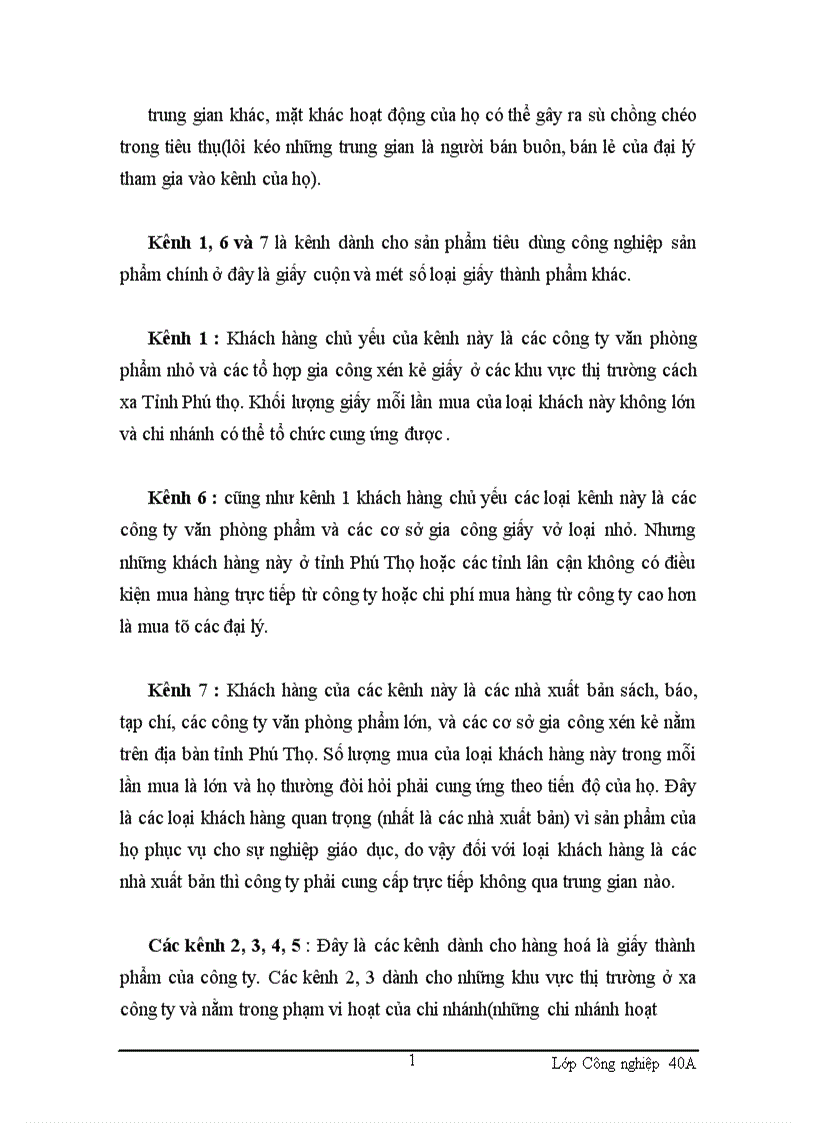 image for page Một số kiến nghị nhằm hoàn thiện mạng lưới kênh phân phối ở Công ty Giấy Bãi Bằng 1