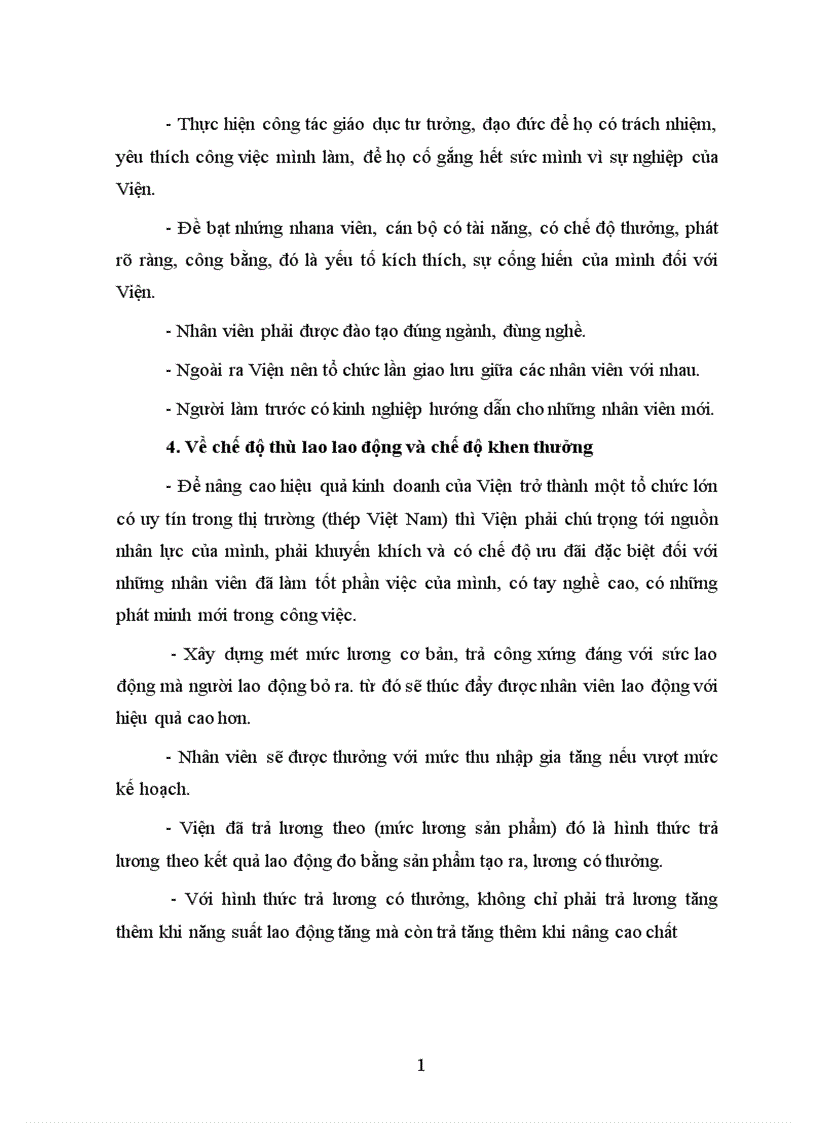 image for page Một số biện pháp hoàn thiện công tác quản trị nhân lực ở Viện luyện kim đen 1