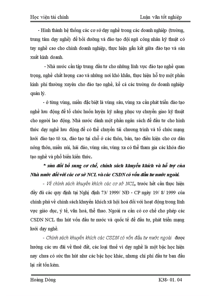image for page Các giải pháp nhằm hoàn thiện và đổi mới công tác quản lý chi ngân sách nhà nước cho sự nghiệp đào tạo dạy nghề