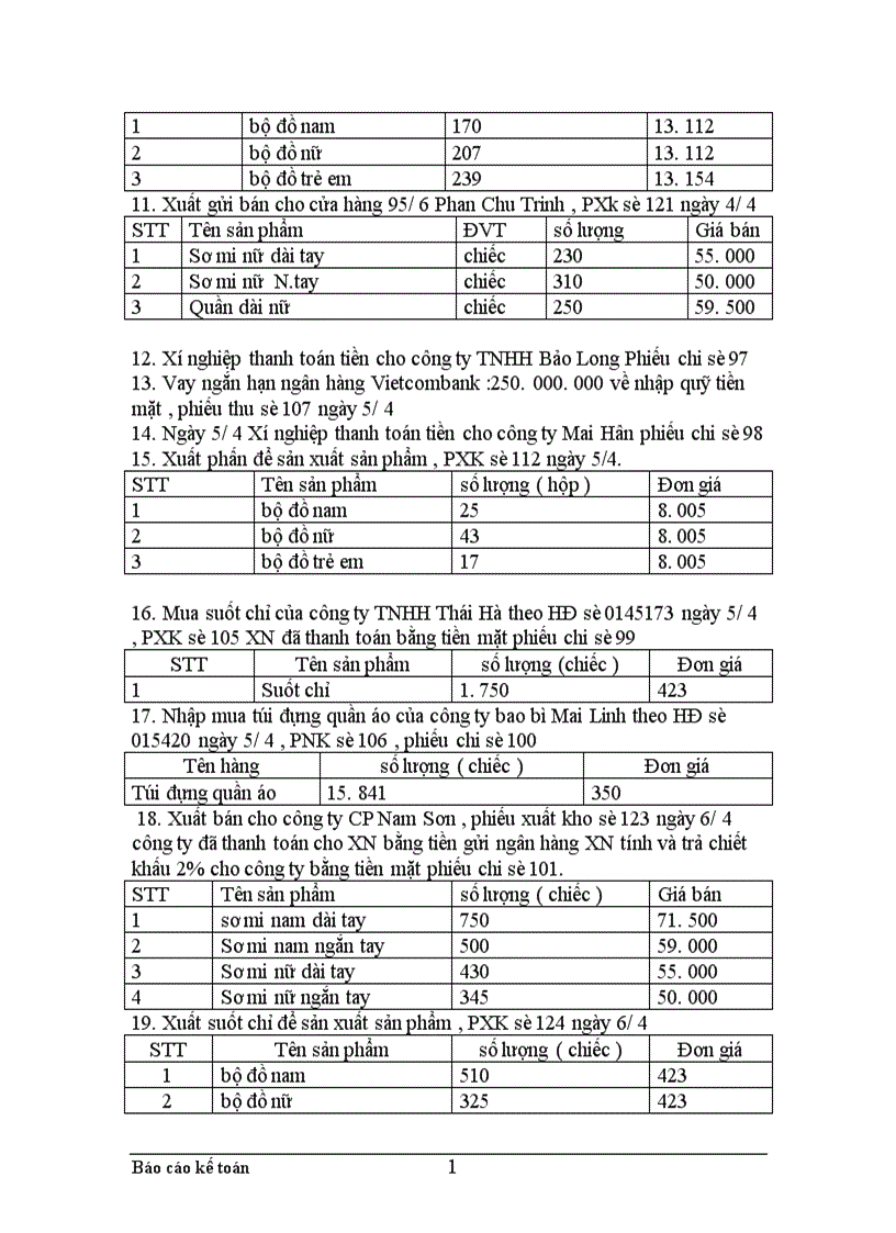 image for page Thực trạng công tác hạch toán kế toán tổng hợp tại Xí nghiệp may thuộc Công ty cổ phần Thuỳ Trang 1