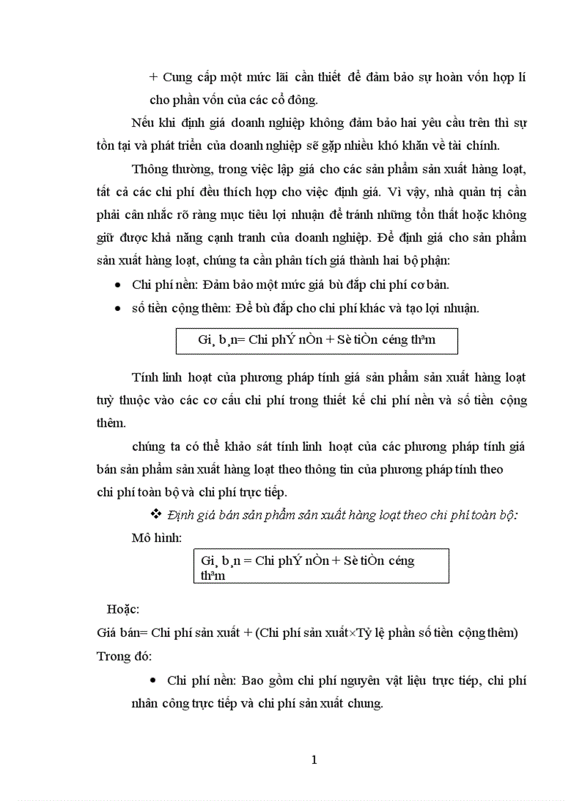 image for page Giá và phương pháp tính giá bán sản phẩm của công ty bóng đèn phích nước Rạng Đông 1