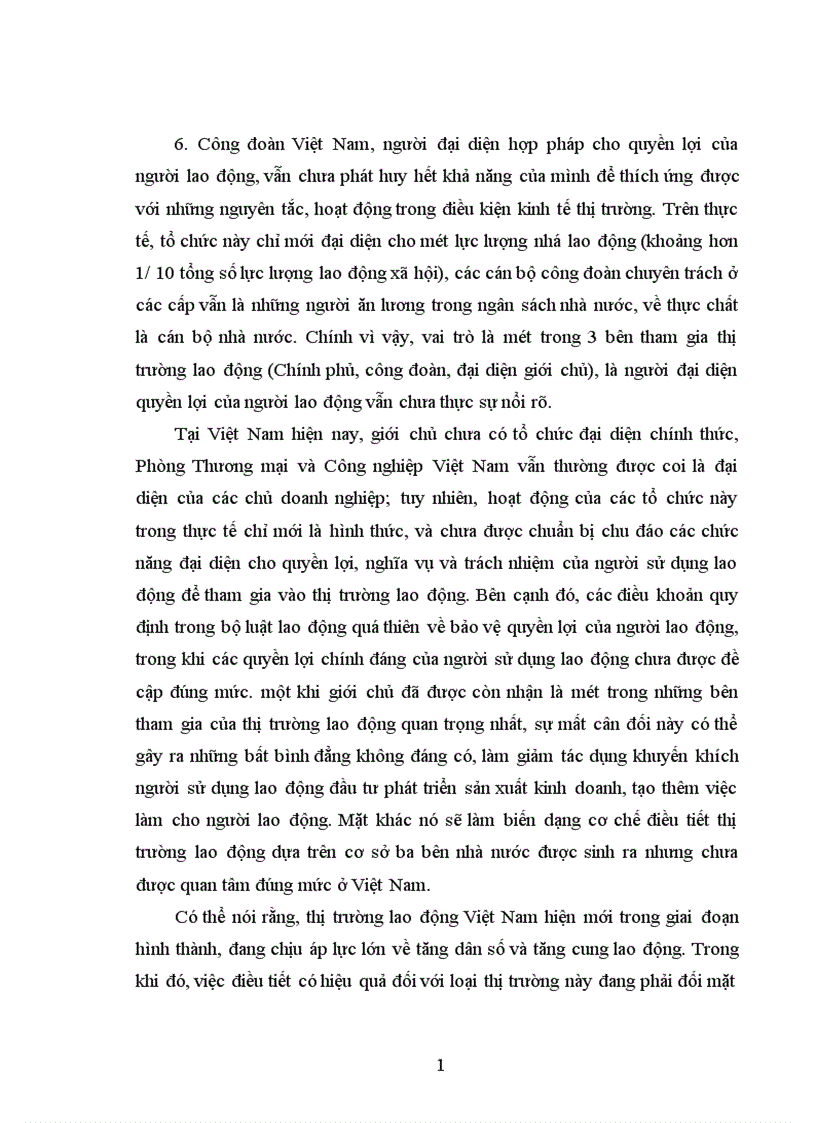 image for page thị trường lao động Việt Nam những khó khăn cần tháo gỡ