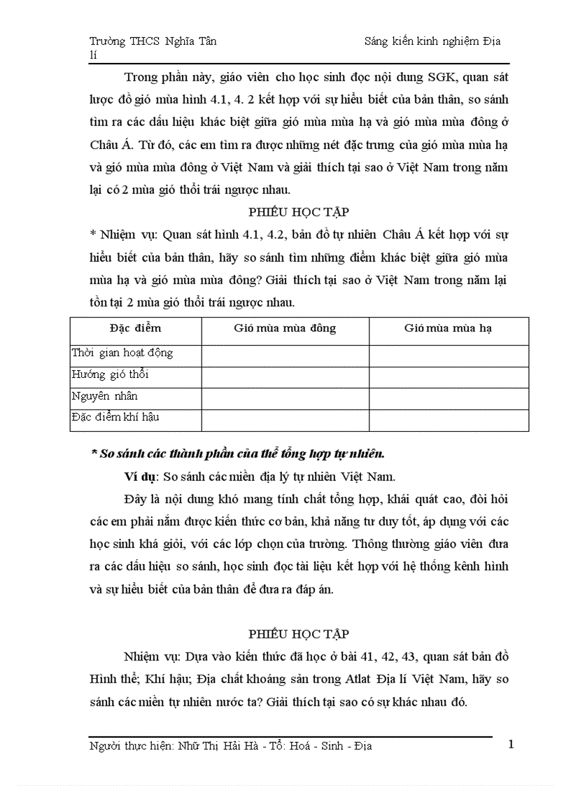 image for page phương pháp so sánh vào việc dạy học chương trình Địa Lý lớp 8 THCS 1