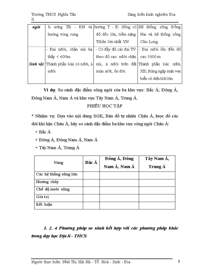 image for page phương pháp so sánh vào việc dạy học chương trình Địa Lý lớp 8 THCS 1