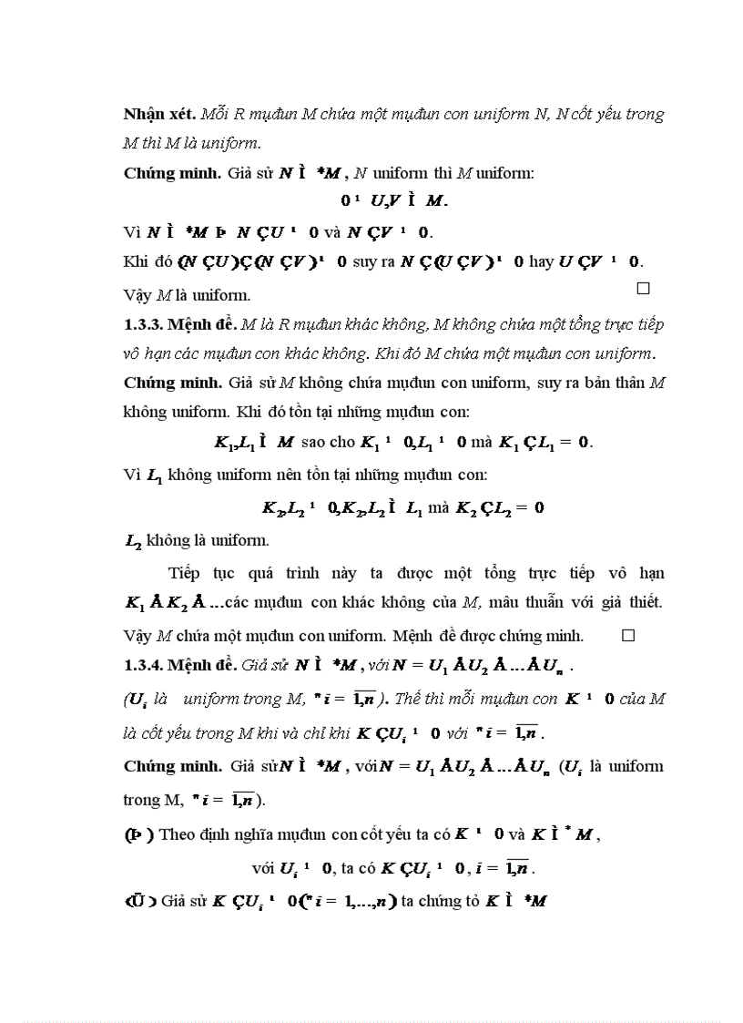 image for page CS môđun và môđun hầu như M nội xạ