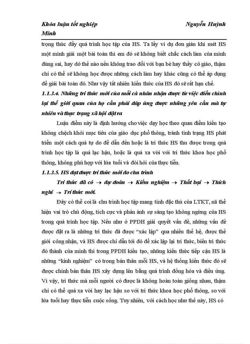 image for page Bước đầu vận dụng lý thuyết kiến tạo vào dạy học giải toán Đại số tổ hợp ở Trung học phổ thông