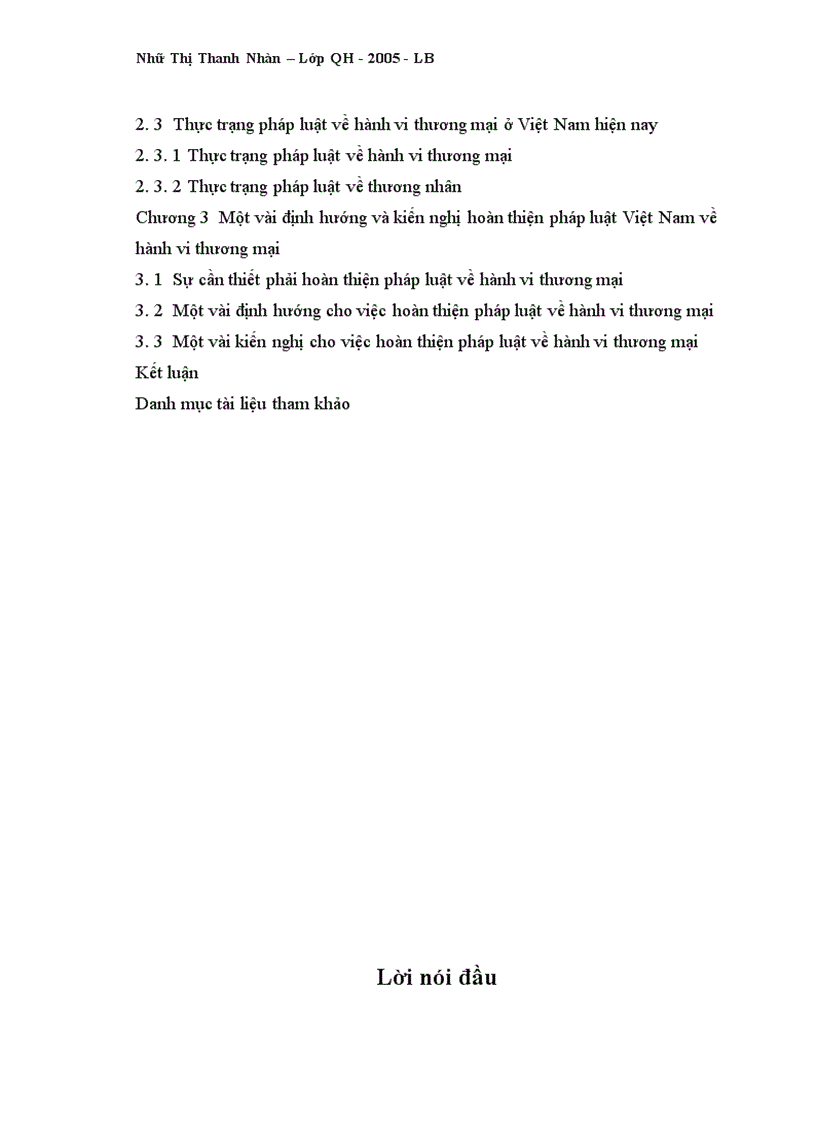 image for page Một vài định hướng và kiến nghị hoàn thiện pháp luật Việt Nam về hành vi thương mại