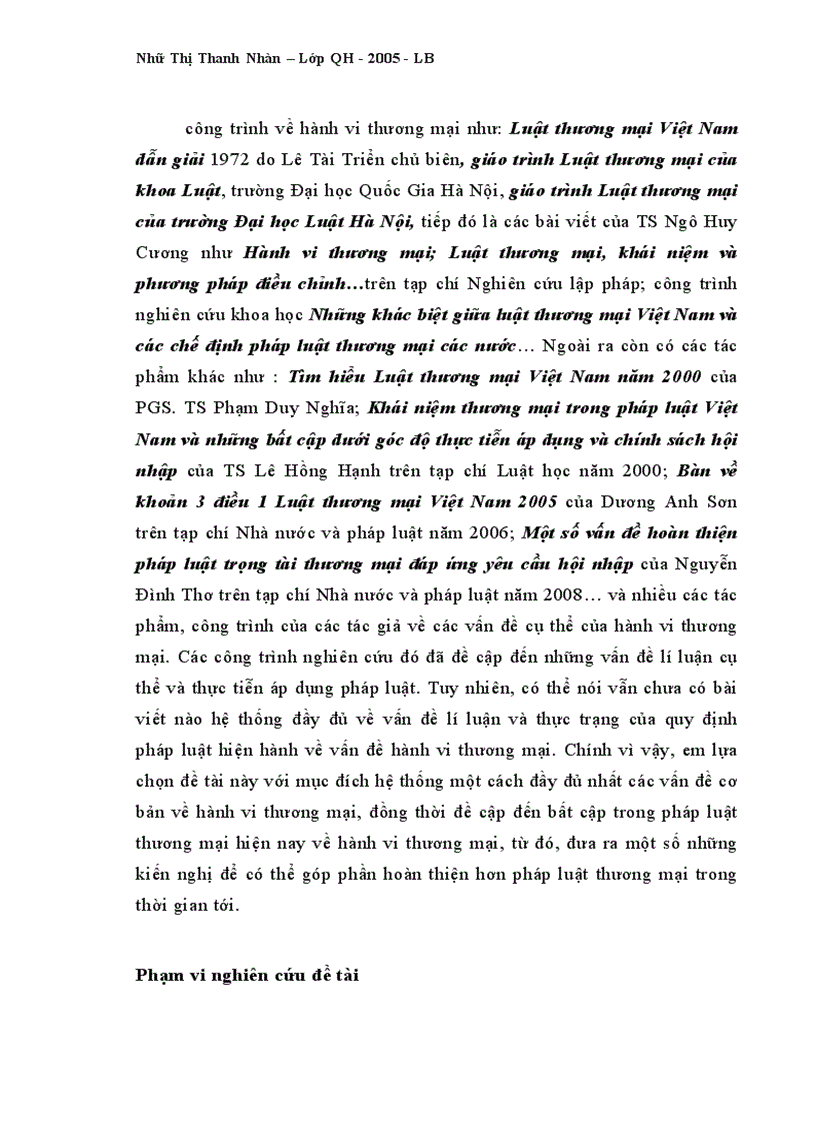 image for page Một vài định hướng và kiến nghị hoàn thiện pháp luật Việt Nam về hành vi thương mại