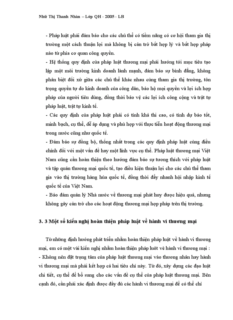 image for page Một vài định hướng và kiến nghị hoàn thiện pháp luật Việt Nam về hành vi thương mại