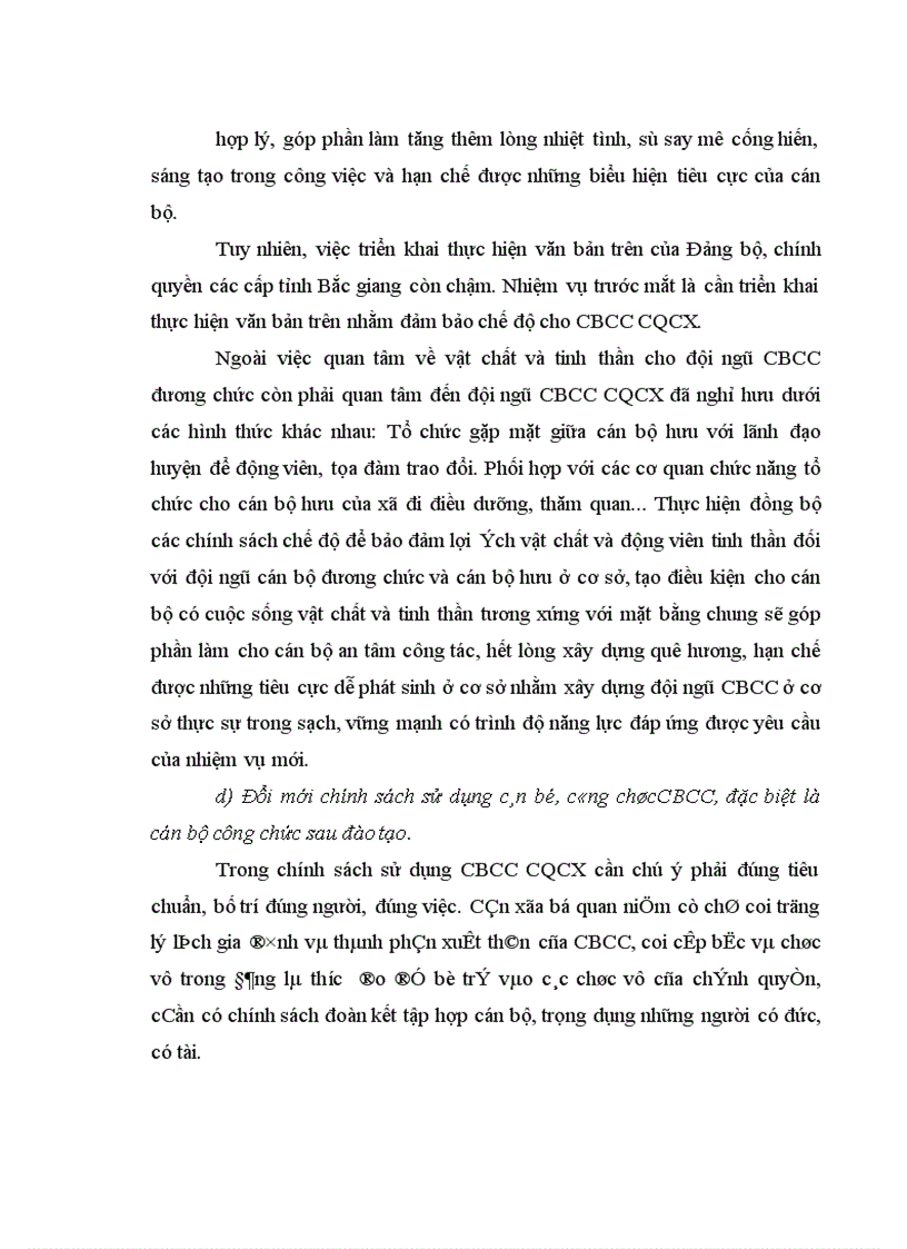 image for page Nâng cao chất lượng đội ngũ cán bộ công chức chính quyền các xã miền núi đặc biệt khó khăn trên địa bàn tỉnh Bắc Giang hiện nay