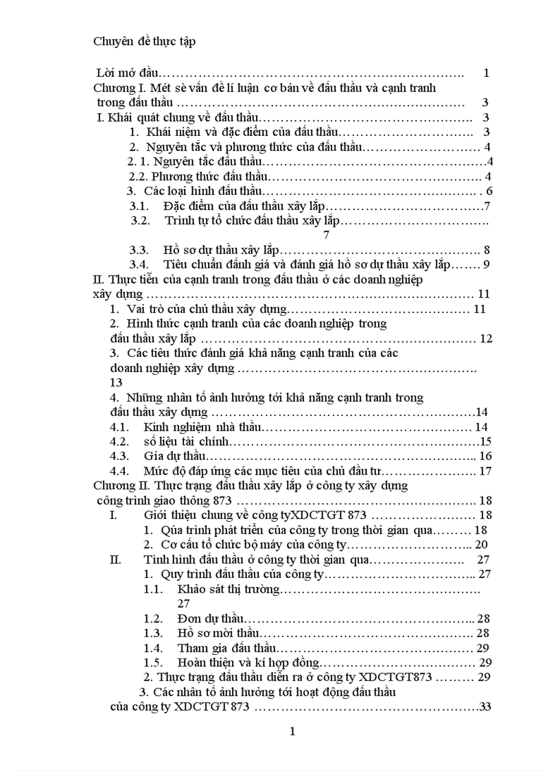 image for page Thực trạng và giải pháp nhằm nâng cao sức cạnh tranh trong đấu thầu ở công ty xây dựng công trình giao thông 873 1