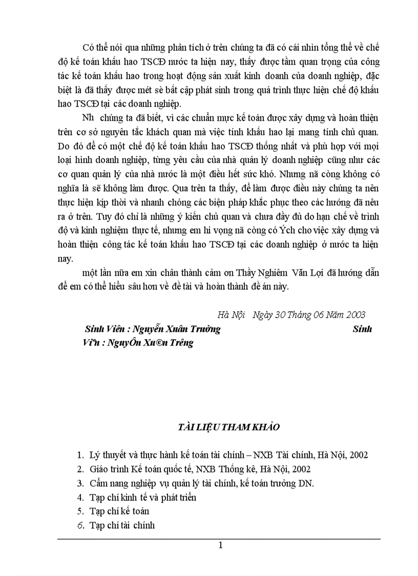 image for page Bàn về cách tính khấu hao và phương pháp kế toán khấu hao TSCĐ theo chế độ hiện hành trong các doanh nghiệp ở Việt Nam hiện nay 1