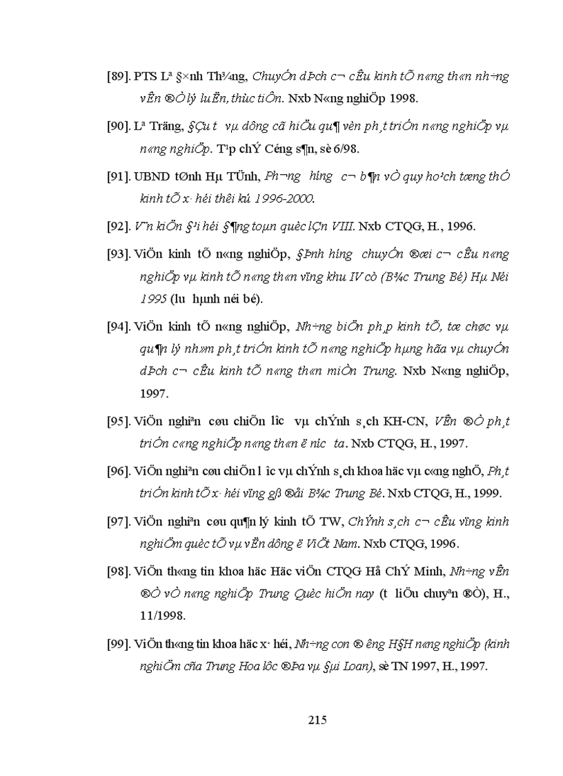 image for page Chuyển dịch cơ cấu kinh tế nông thôn Bắc Trung Bộ theo hướng CNH HĐH