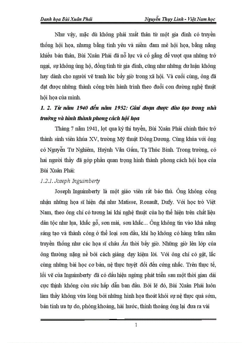 image for page Danh họa Bùi Xuân Phái