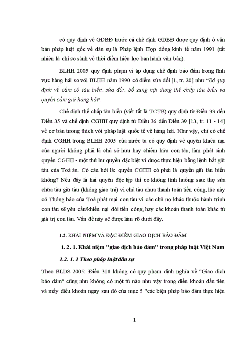 image for page Áp dụng pháp luật Việt Nam về giao dịch bảo đảm trong lĩnh vực hàng hải