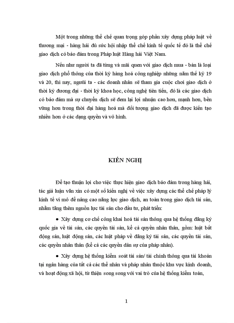 image for page Áp dụng pháp luật Việt Nam về giao dịch bảo đảm trong lĩnh vực hàng hải