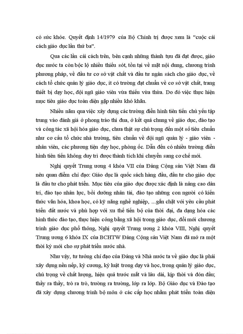 image for page Các biện pháp chỉ đạo của Trưởng phòng Giáo dục đối với công tác xây dựng trường tiểu học đạt chuẩn Quốc gia ở huyện Càng Long thuộc tỉnh Trà Vinh trong giai đoạn hiện nay