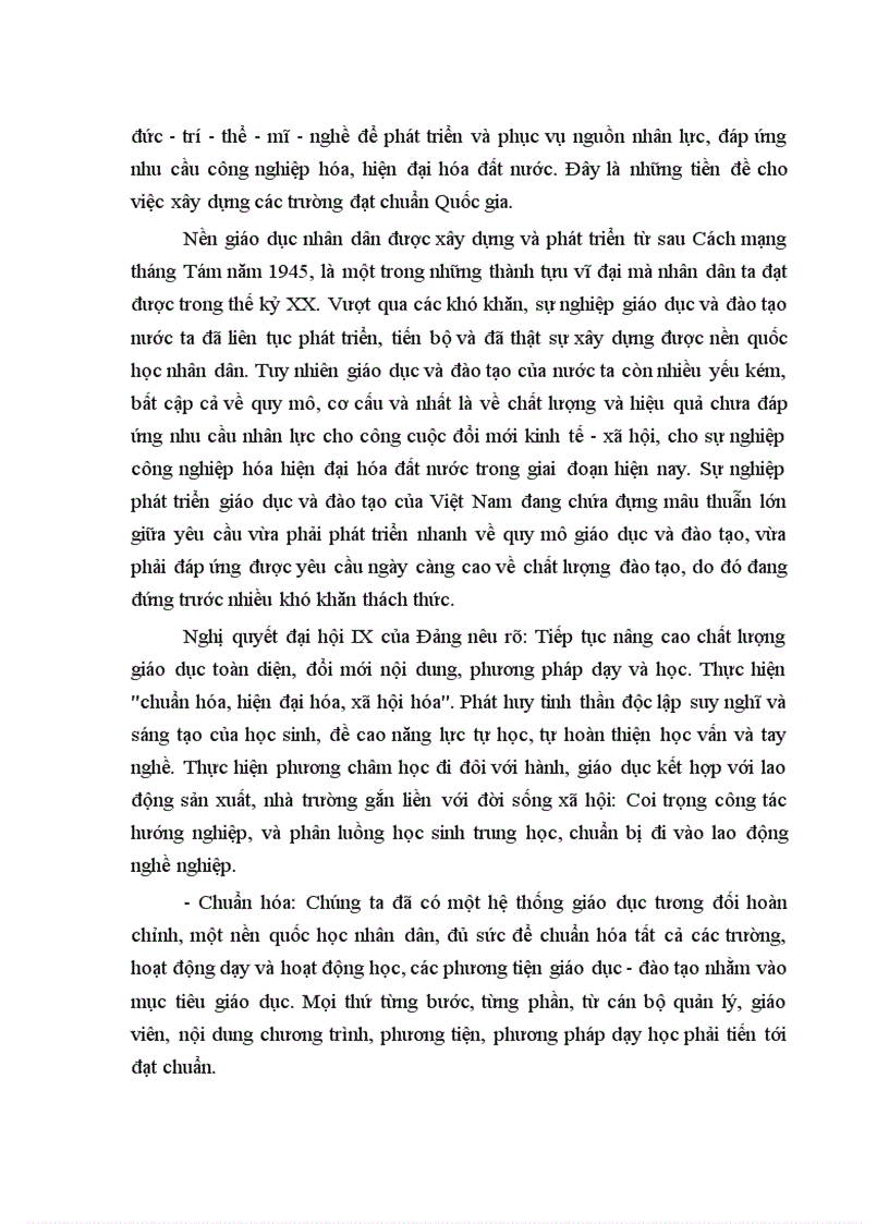 image for page Các biện pháp chỉ đạo của Trưởng phòng Giáo dục đối với công tác xây dựng trường tiểu học đạt chuẩn Quốc gia ở huyện Càng Long thuộc tỉnh Trà Vinh trong giai đoạn hiện nay