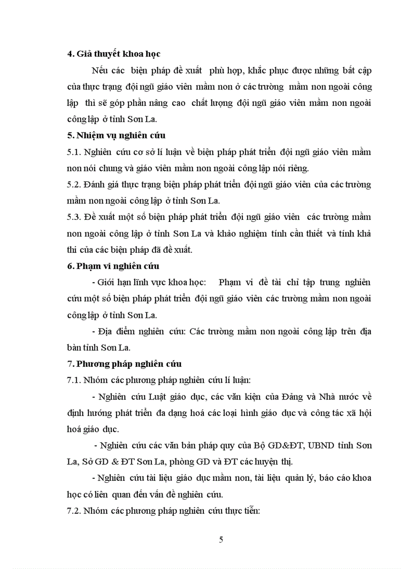 image for page Biện pháp phát triển đội ngũ giáo viên các trường mầm non ngoài công lập tỉnh Sơn La