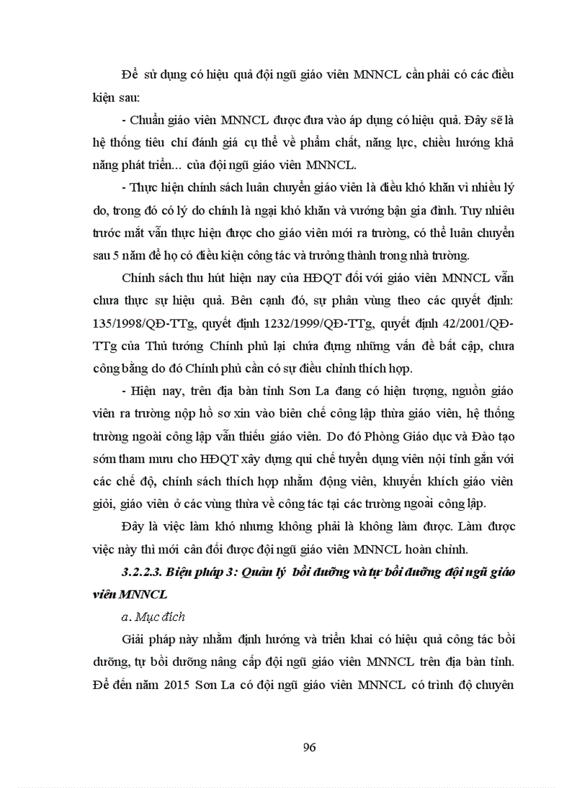 image for page Biện pháp phát triển đội ngũ giáo viên các trường mầm non ngoài công lập tỉnh Sơn La
