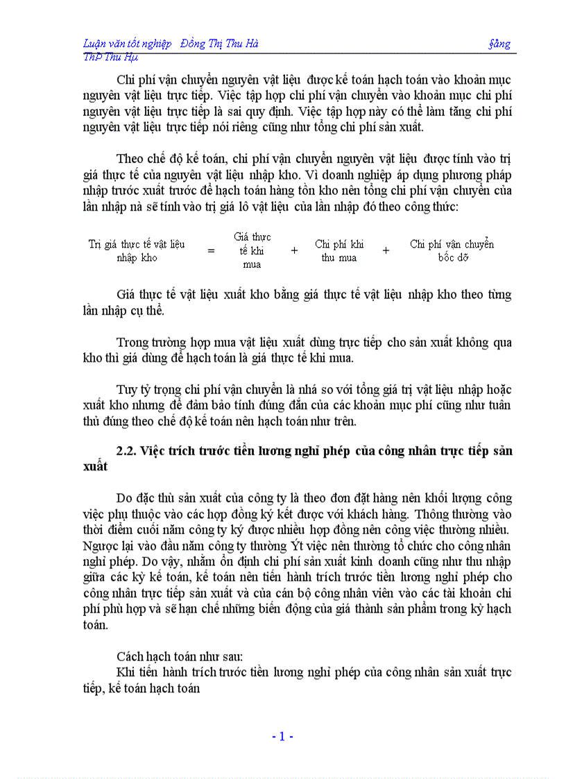 image for page Hạch toán chi phí sản xuất và tính giá thành sản phẩm tại công ty In Nông nghiệp và Công nghiệp thực phẩm 1