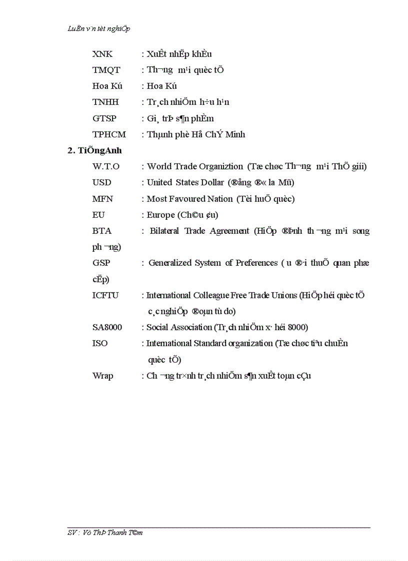 image for page Thúc đẩy xuất khẩu hàng dệt may vào thị trường Hoa Kỳ khi Việt Nam chưa gia nhập W T O và còn áp dụng hạn ngạch quota 1